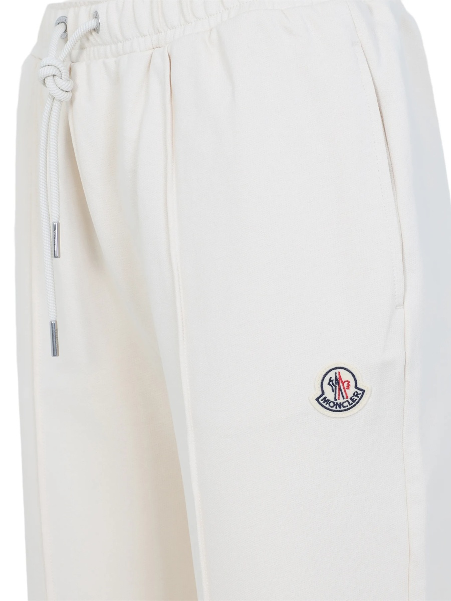 Pantaloni drepti Moncler neutri - Img 3