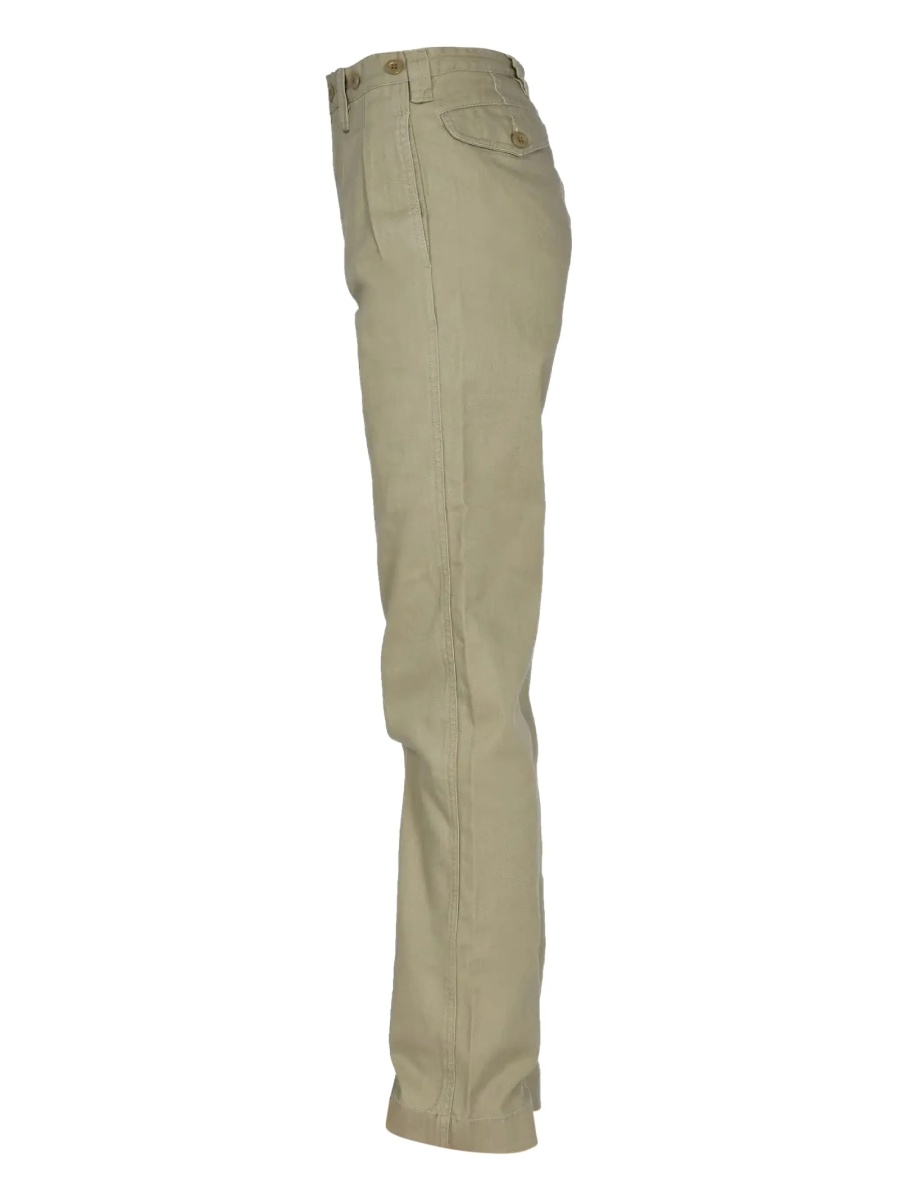 Pantaloni drepti NIGEL CABOURN verzi - Img 3
