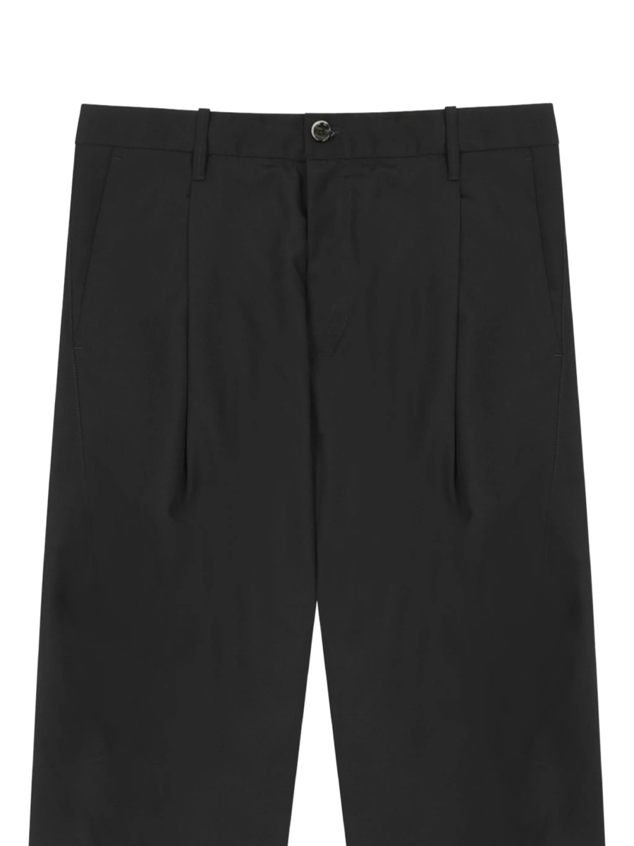 Pantaloni drepti NINE:INTHE:MORNING negri - Img 2