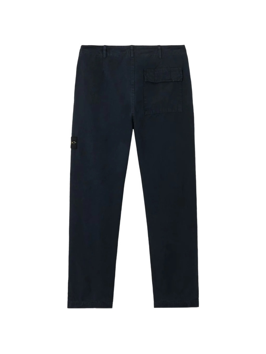 Pantaloni drepti Stone Island albastri - Img 2
