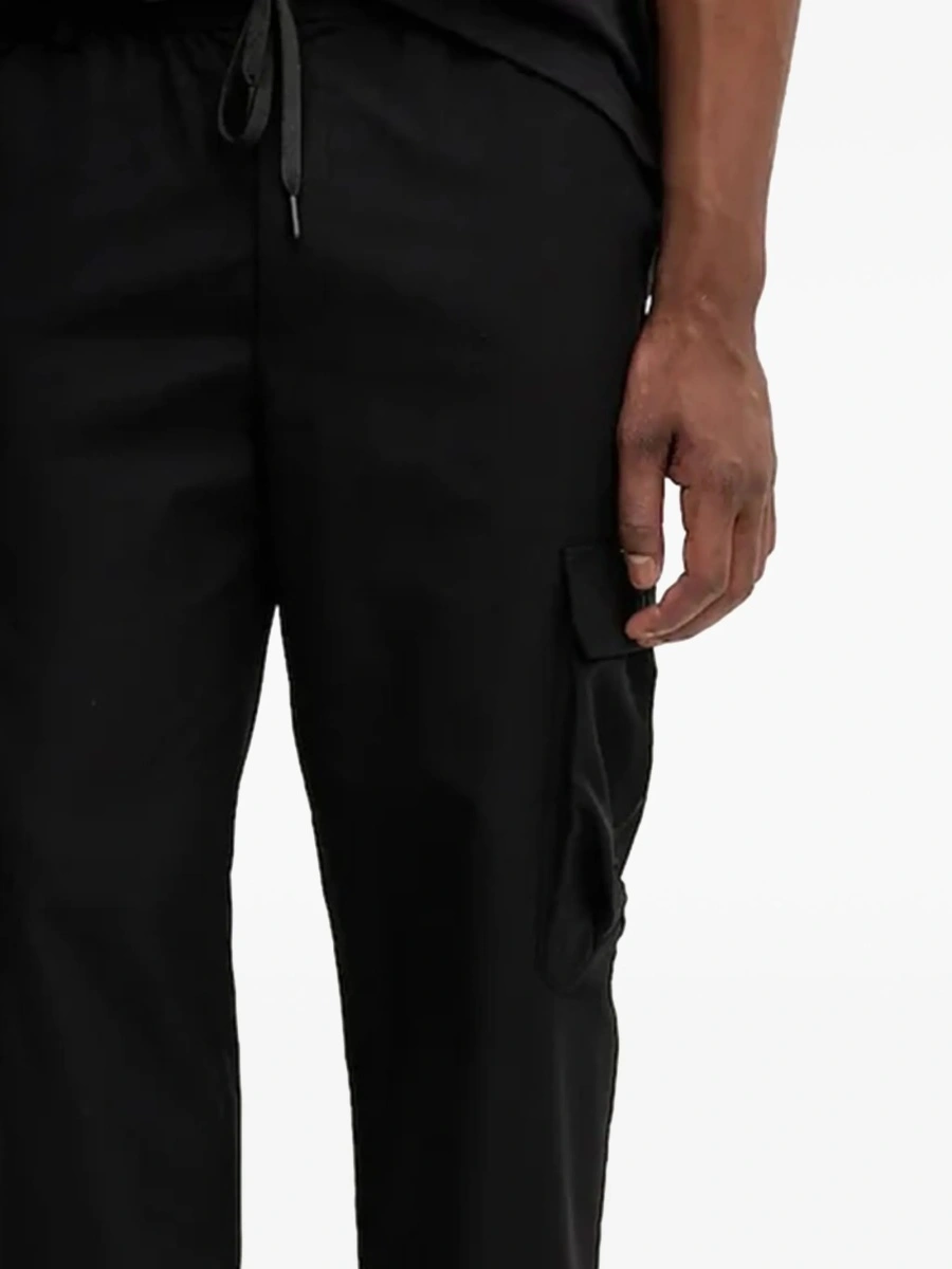 Pantaloni drepti Versace Jeans Couture negri - Img 2