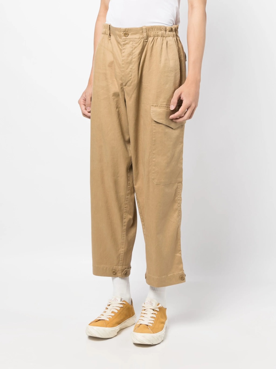 Pantaloni drepti YMC maro - Img 3
