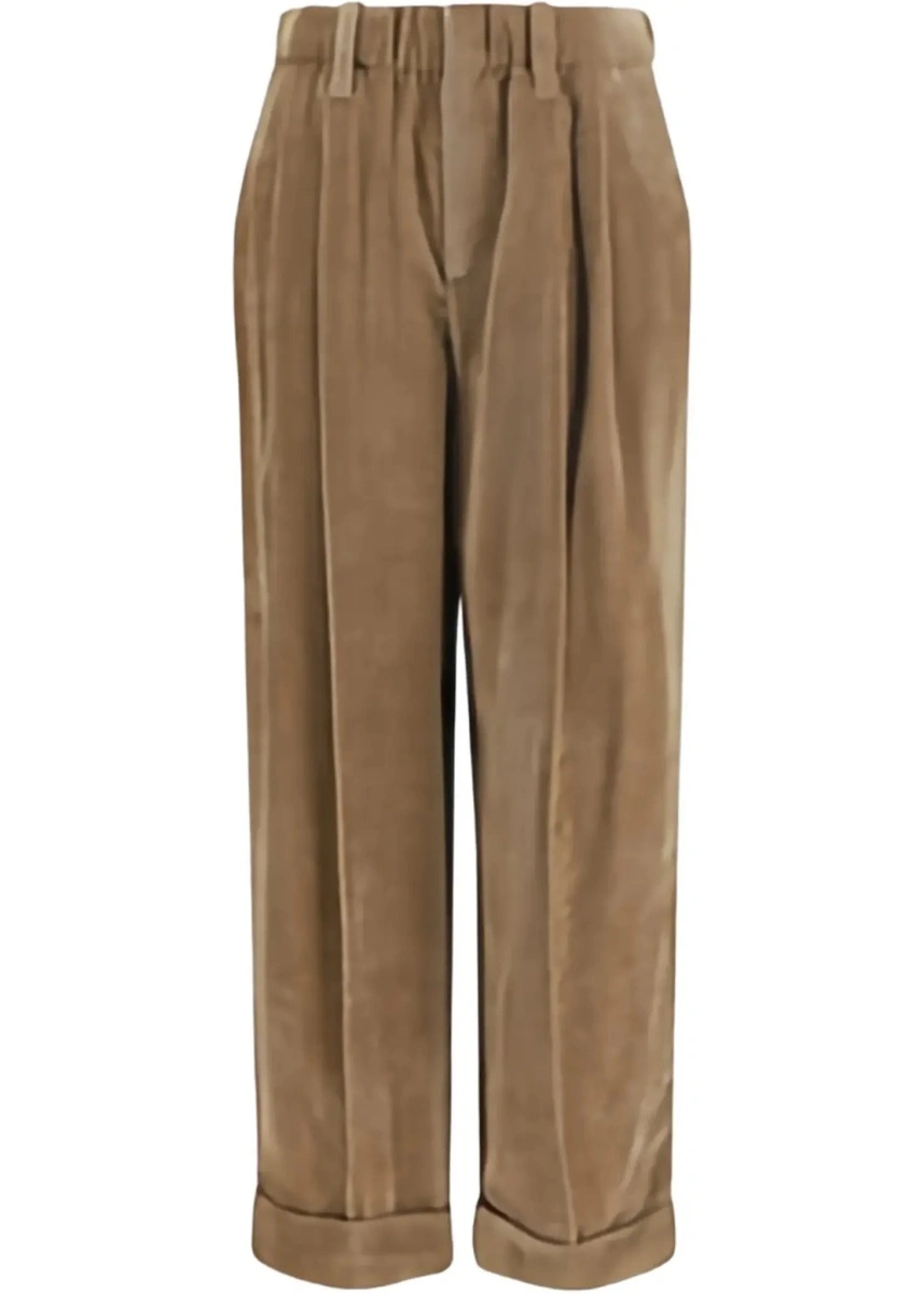 Pantaloni Elasticated viscose and cashmere Pants - Img 8