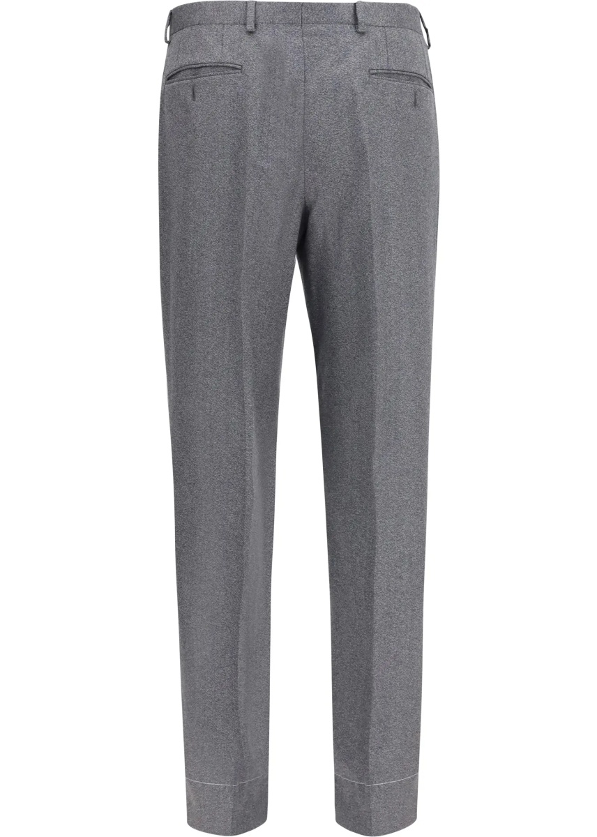 Pantaloni Elba Trousers in silk, cashmere and linen - Img 2
