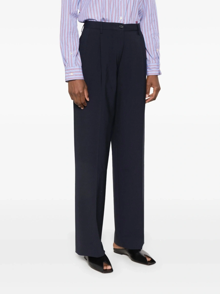 Pantaloni eleganti Aspesi albastri - Img 3