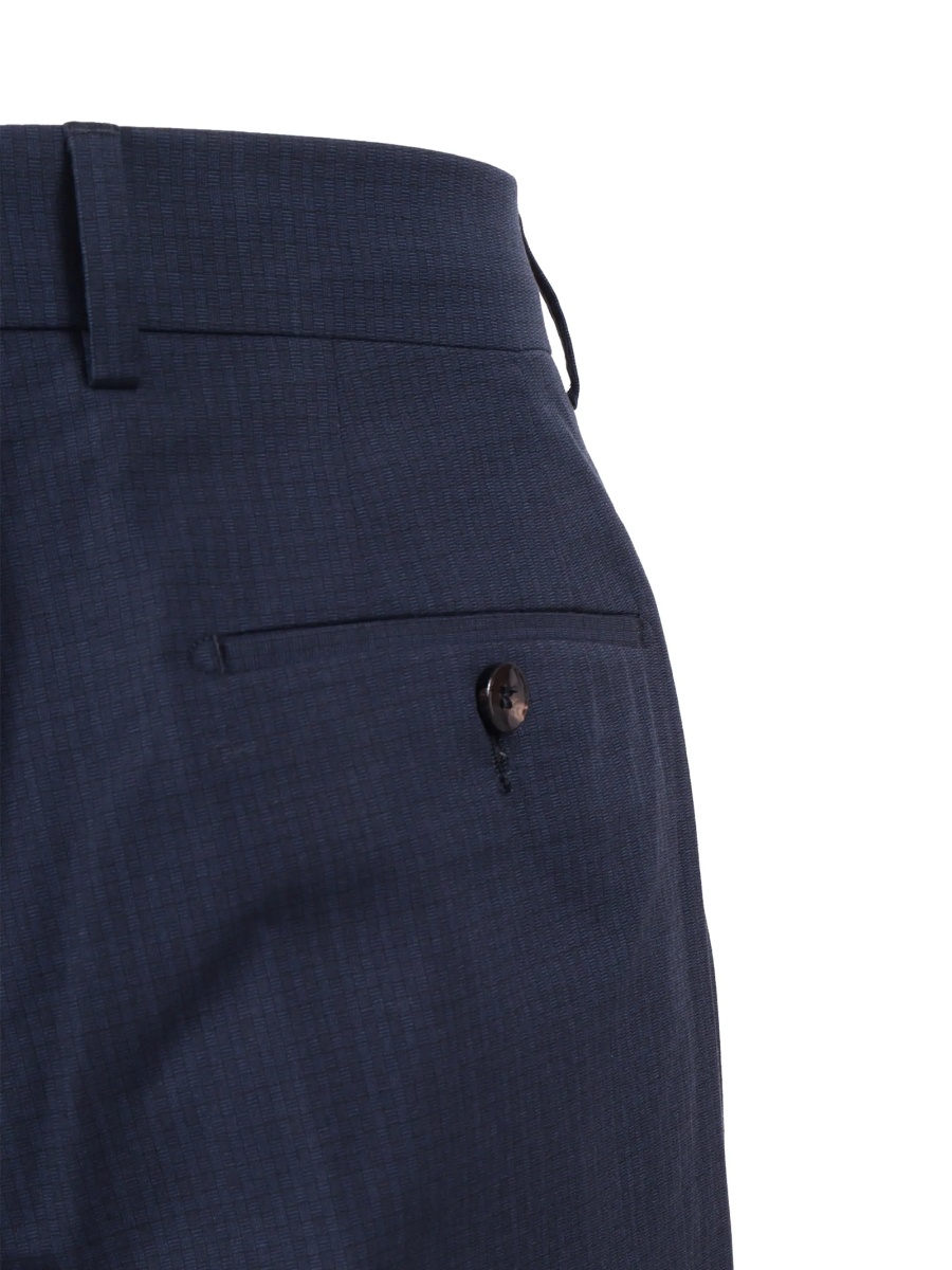 Pantaloni eleganti BerWich albastri - Img 3