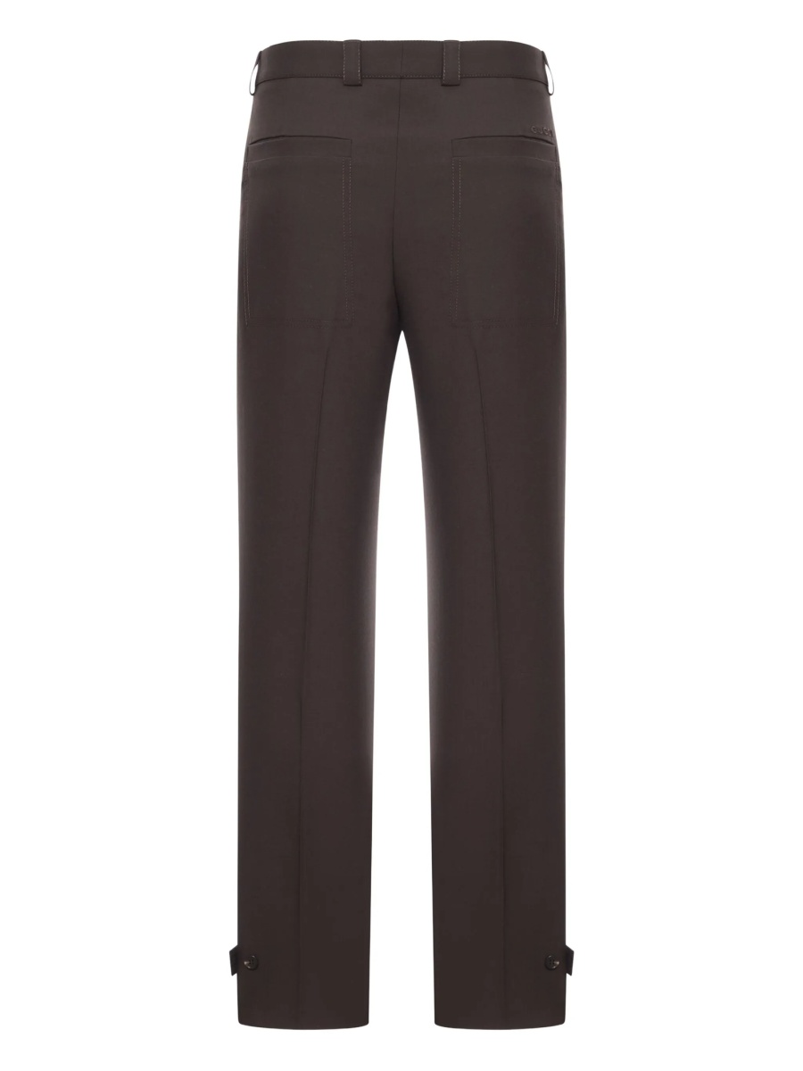 Pantaloni eleganti Gucci maro - Img 2