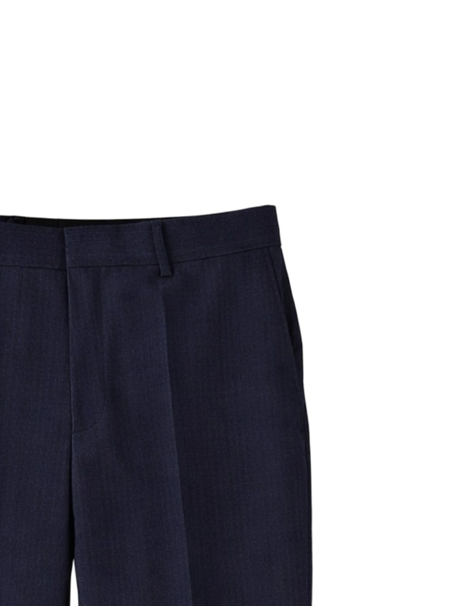 Pantaloni eleganti Hugo Boss albastri - Img 2