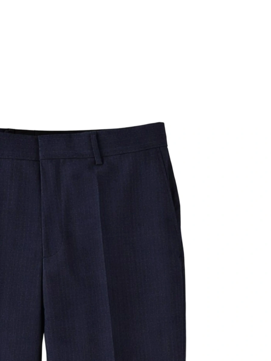 Pantaloni eleganti Hugo Boss albastri - Img 2