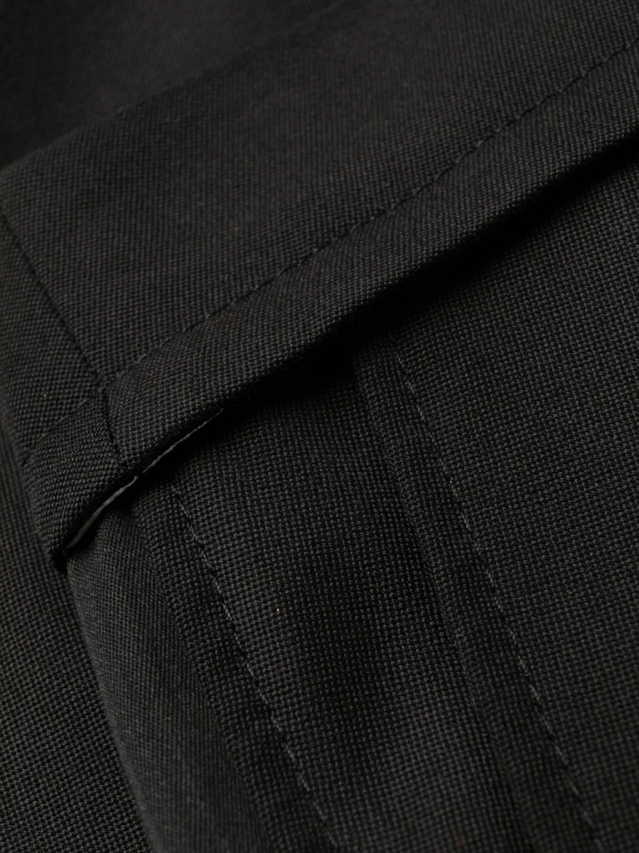 Pantaloni eleganti JACQUEMUS negri din lana - Img 5