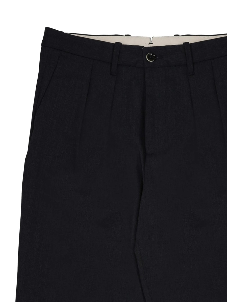 Pantaloni eleganti NINE:INTHE:MORNING albastri - Img 2