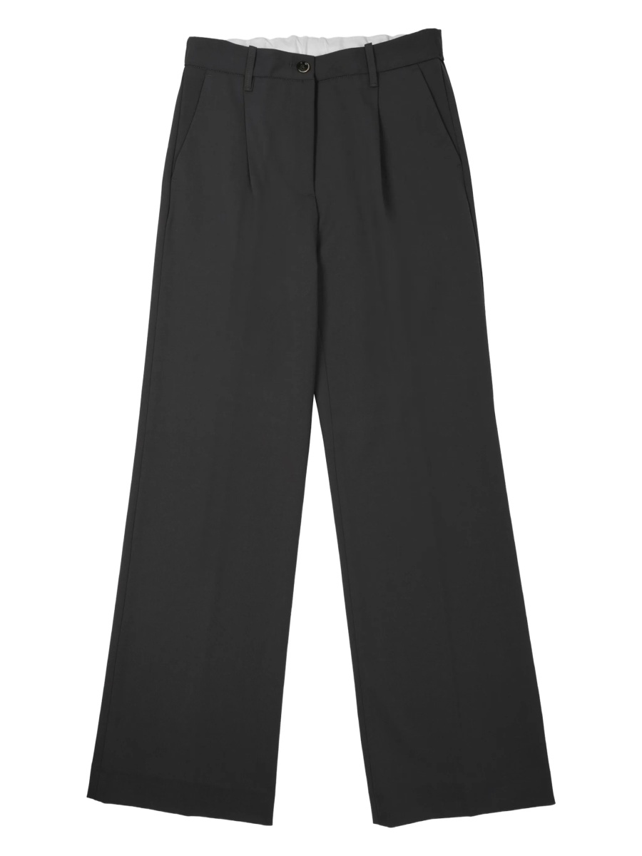 Pantaloni eleganti NINE:INTHE:MORNING negri - Img 2