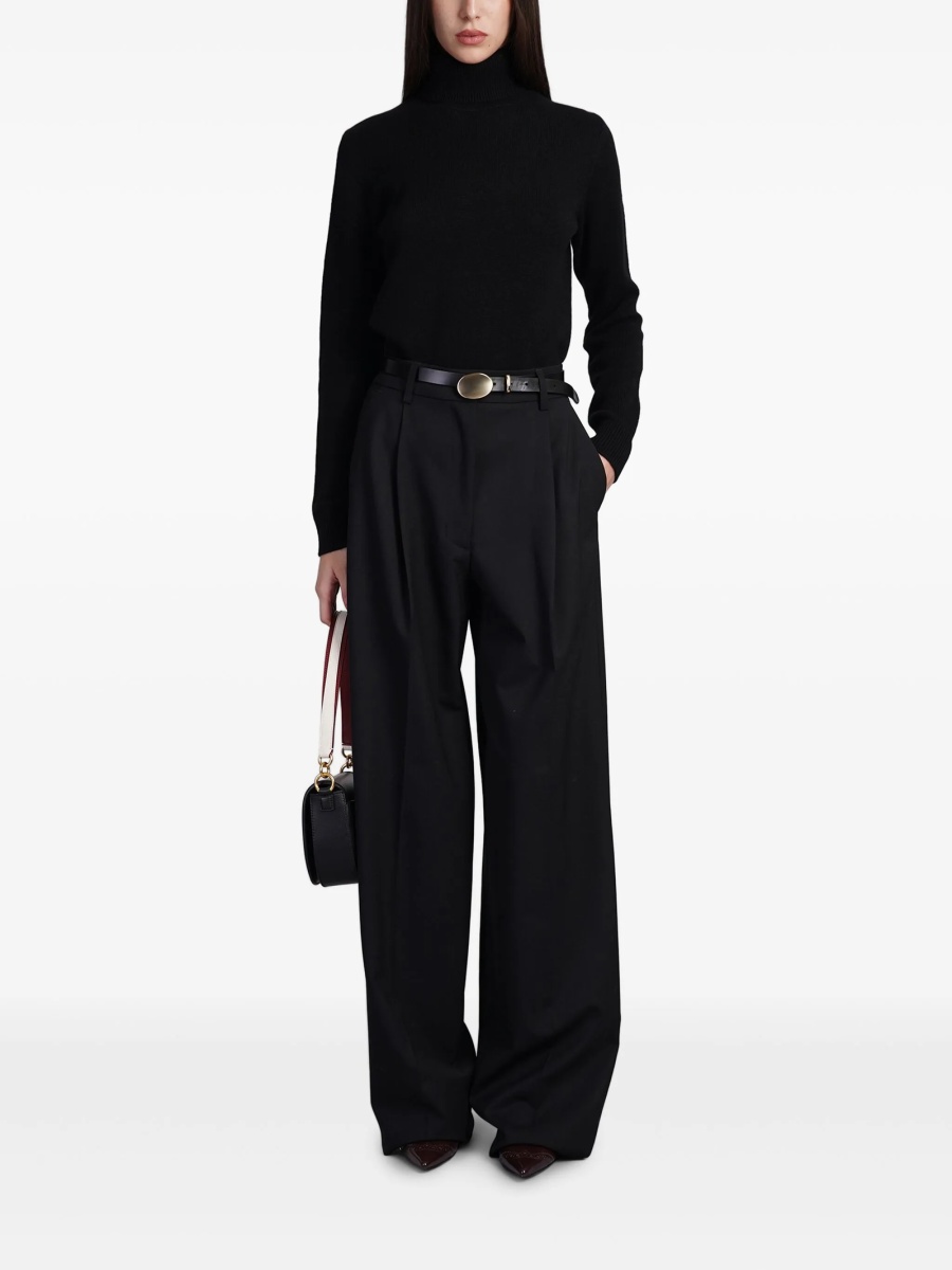Pantaloni eleganti Thelatest negri - Img 2