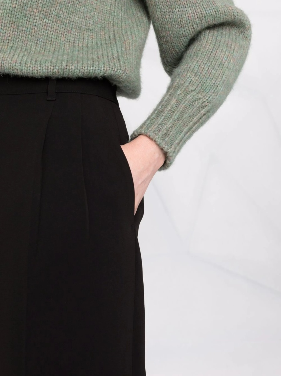 Pantaloni eleganti Tory Burch negri - Img 3