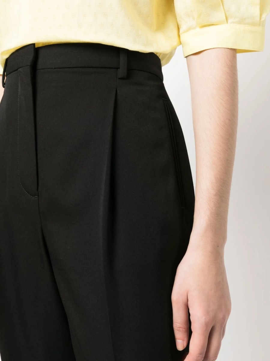Pantaloni eleganti Tory Burch negri - Img 5
