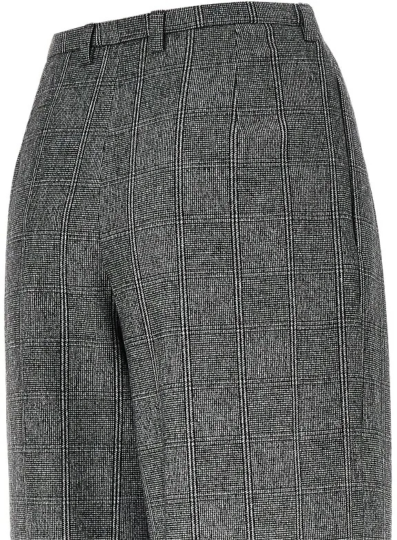 Pantaloni Emporio Armani gri din lana - Img 4