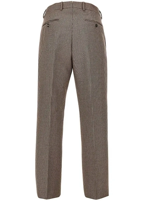Pantaloni Emporio Armani multicolor din tweed - Img 3