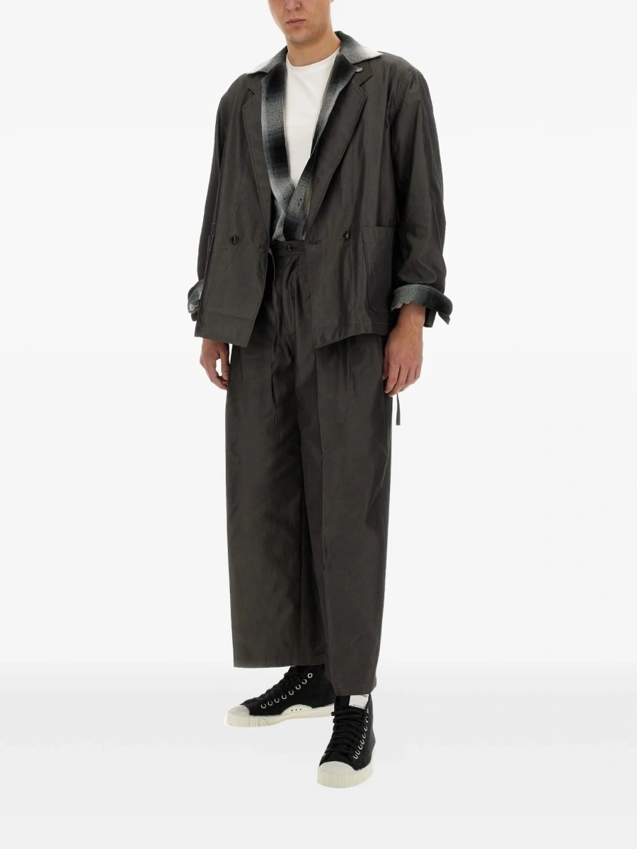 Pantaloni evazati AÏE gri - Img 2