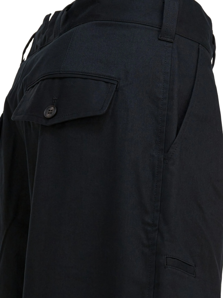Pantaloni evazati COMME DES GARÇONS HOMME negri - Img 4