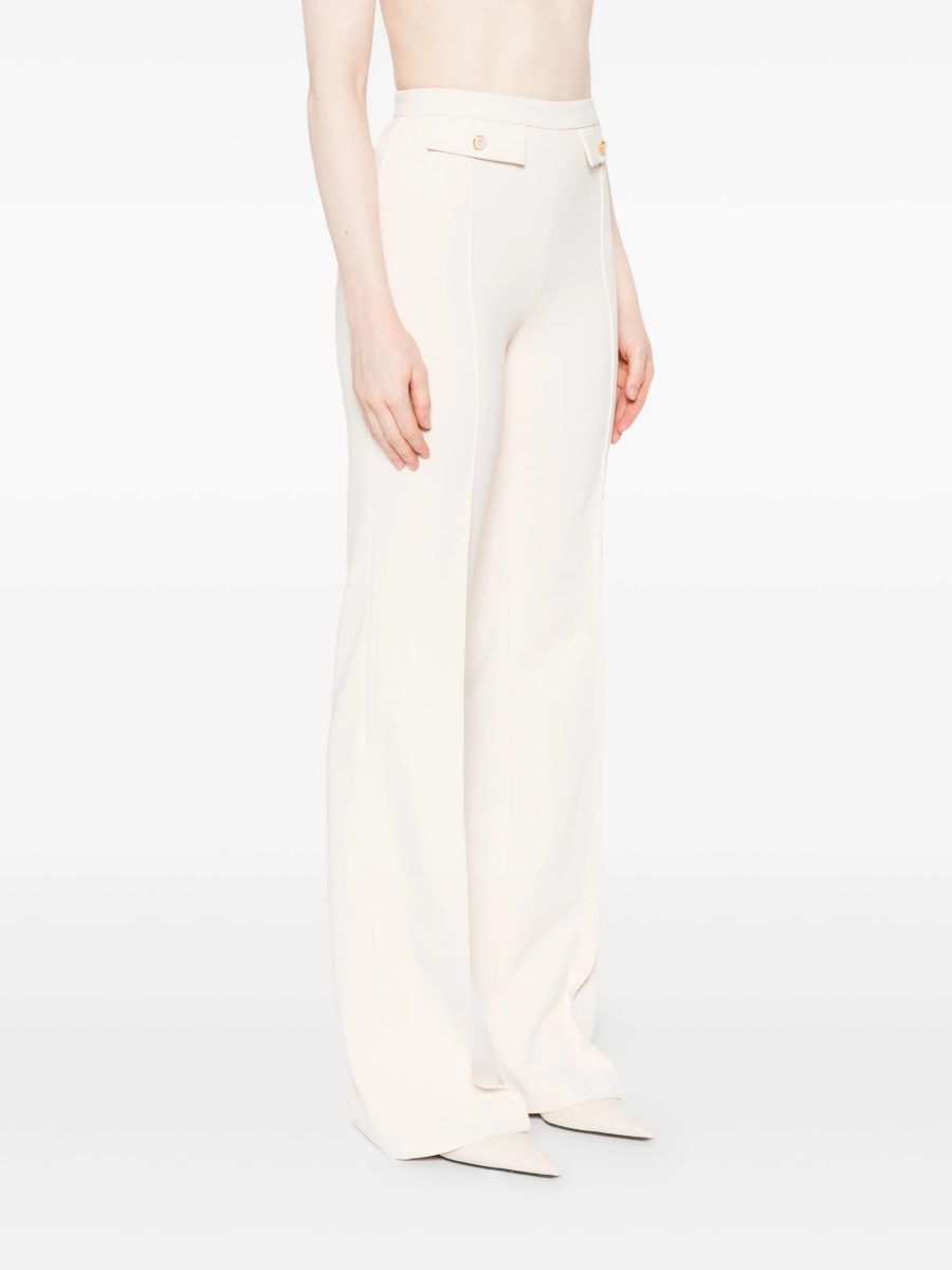 Pantaloni evazati Elisabetta Franchi neutri - Img 3