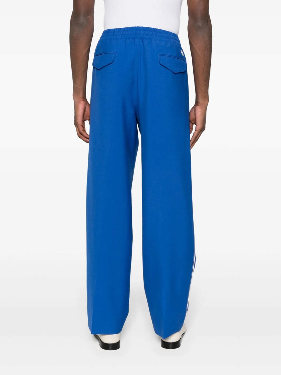 Pantaloni evazati Gucci albastri - Img 4