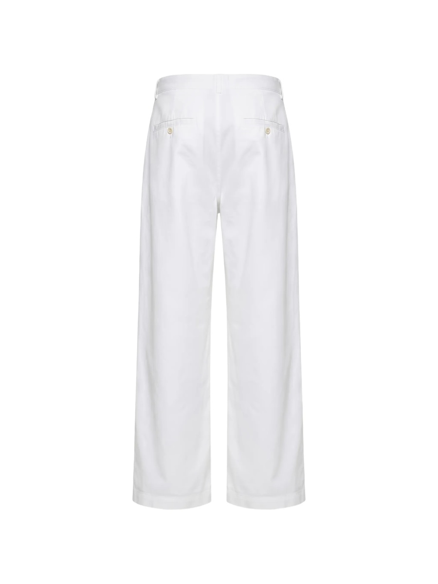 Pantaloni evazati JACQUEMUS albi - Img 2