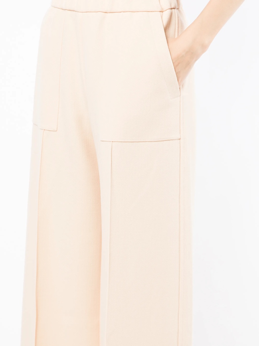 Pantaloni evazati Jil Sander neutri - Img 5