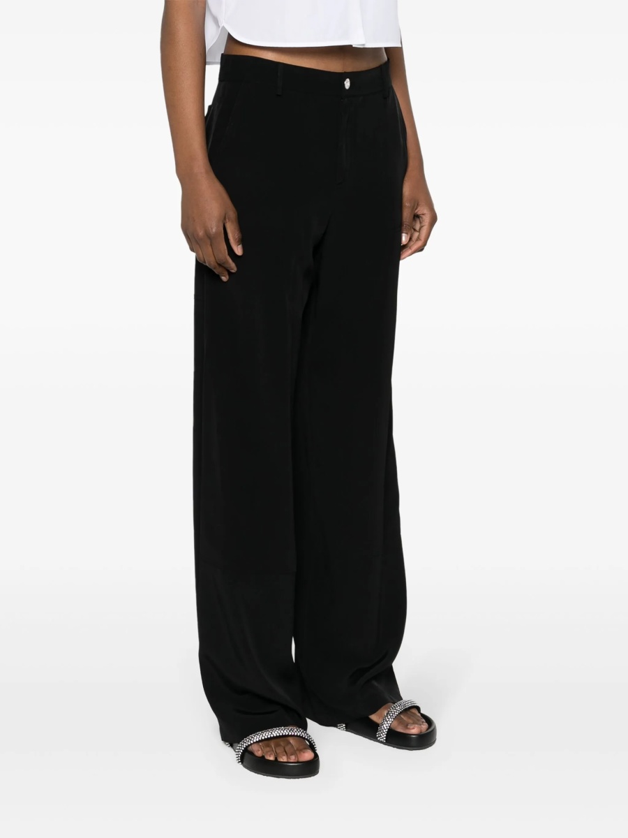 Pantaloni evazati MOSCHINO JEANS negri - Img 3