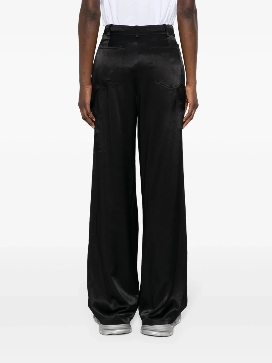 Pantaloni evazati MOSCHINO JEANS negri - Img 4
