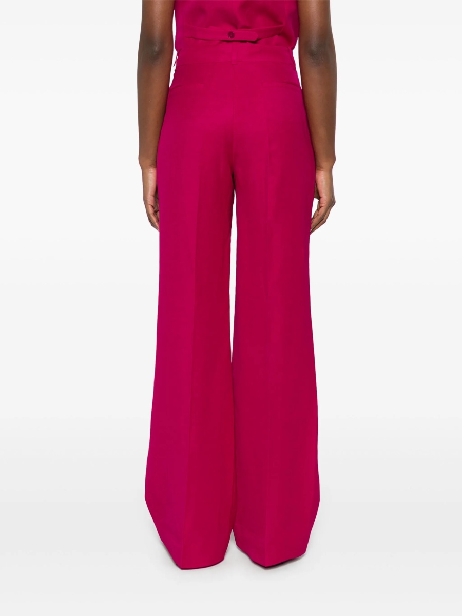 Pantaloni evazati P.A.R.O.S.H. roz - Img 4