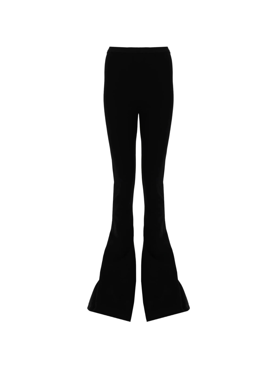 Pantaloni evazati RICK OWENS LILIES negri - Img 2