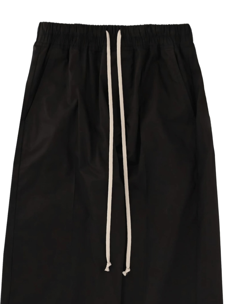 Pantaloni evazati Rick Owens negri - Img 2