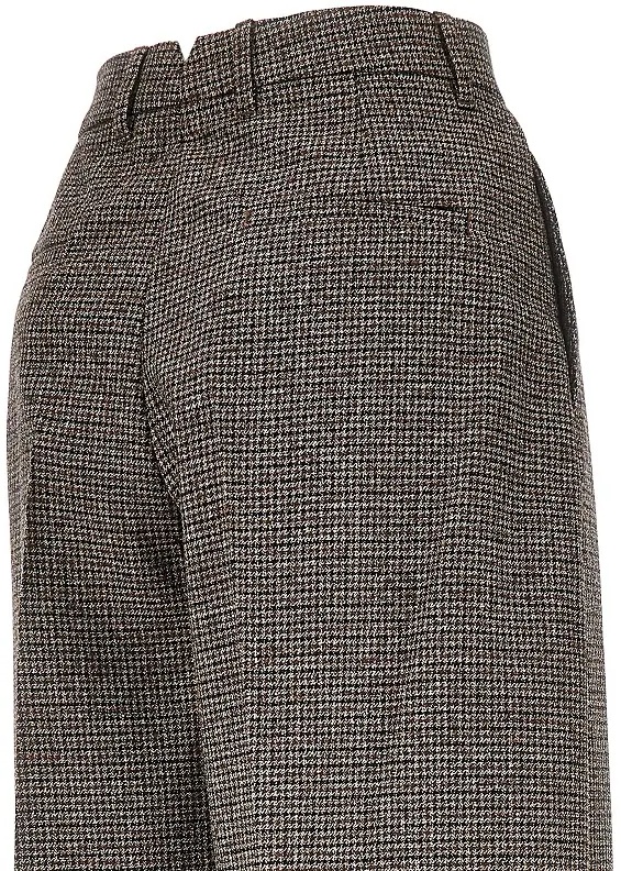 Pantaloni Houndstooth Balloon Cut pants - Img 4