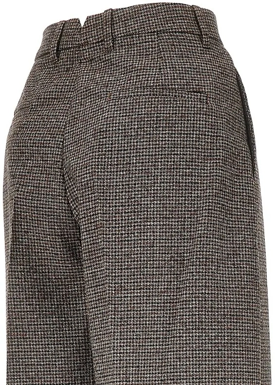 Pantaloni Houndstooth Balloon Cut pants - Img 4
