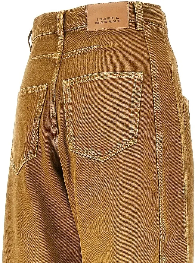 Pantaloni Isabel Marant din denim - Img 4