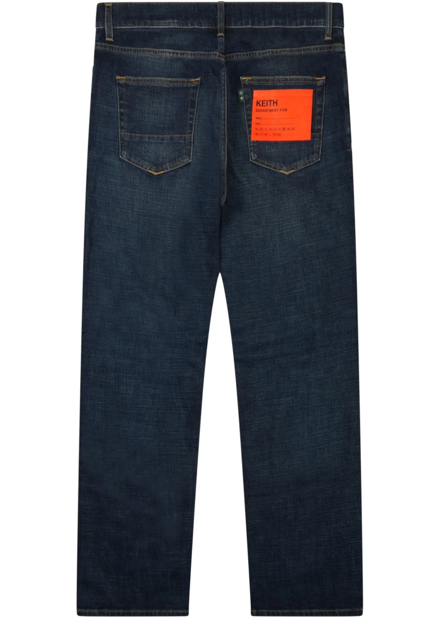 Pantaloni Jeans With Logo Patch - Img 2