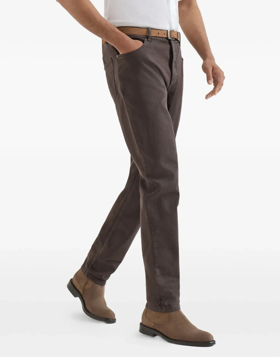 Pantaloni Jeans with turn-up hem - Img 6