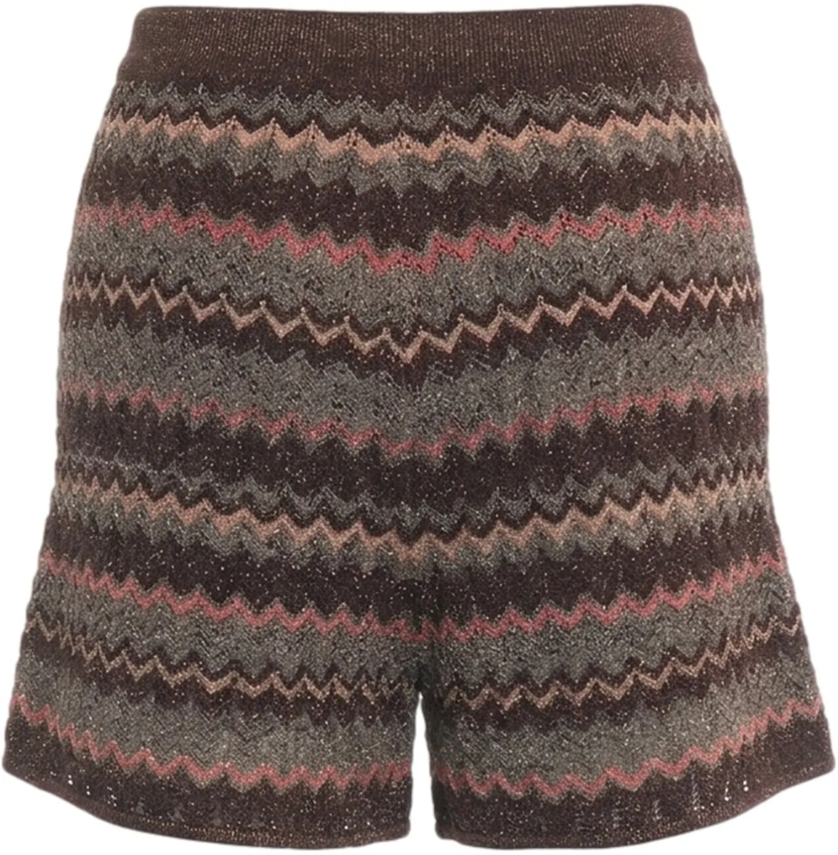 Pantaloni Knit shorts with lurex details - Img 4
