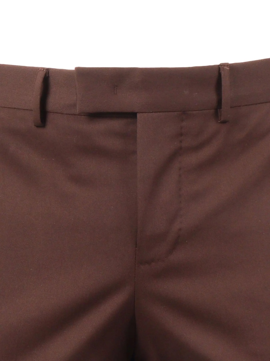 Pantaloni MASTER, Flat Front, Diagonal Pockets, Flap Back Pockets, Turn-Up - Img 3