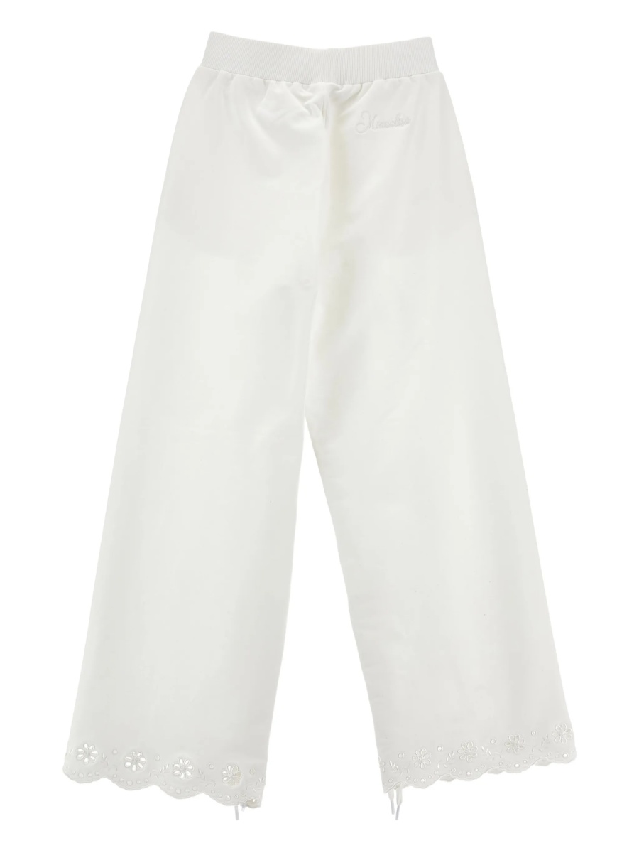 Pantaloni Monnalisa albi - Img 2