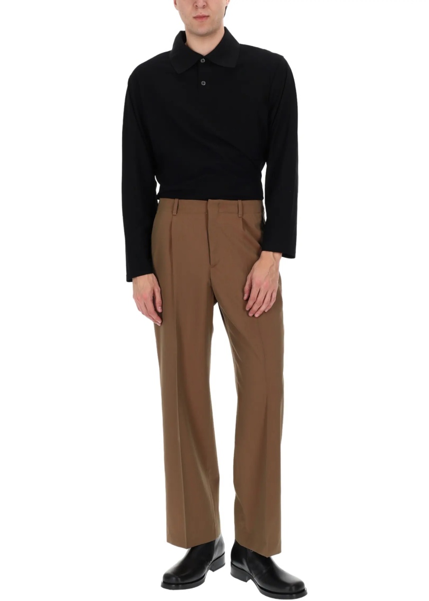 Pantaloni Pantalone Sartoriale Con Pieghe - Img 2