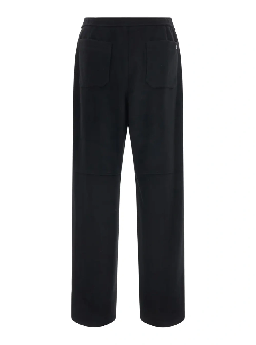 Pantaloni Pants with 100% Polyester and Black color for men - Img 2