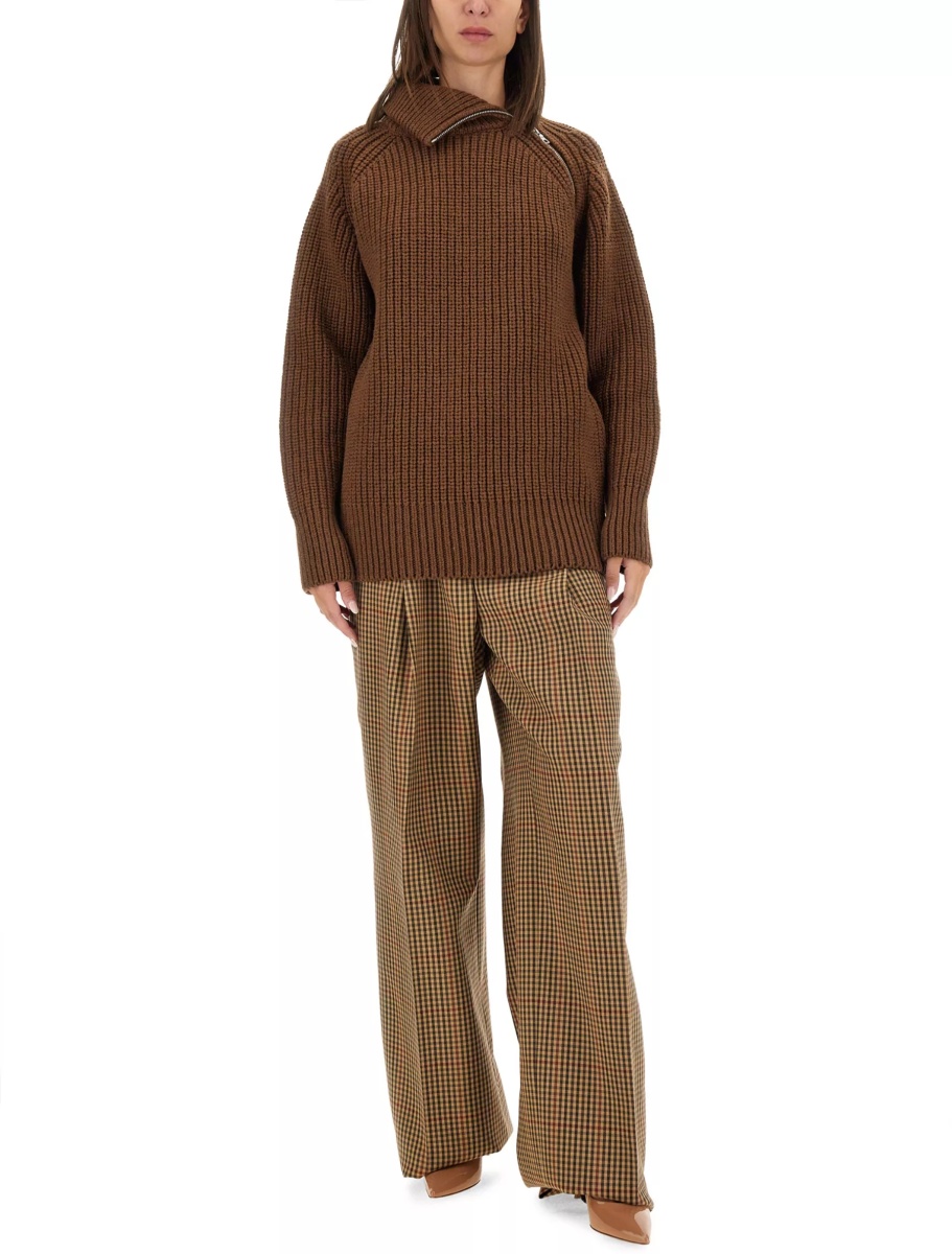 Pantaloni Pants With Check Pattern - Img 2
