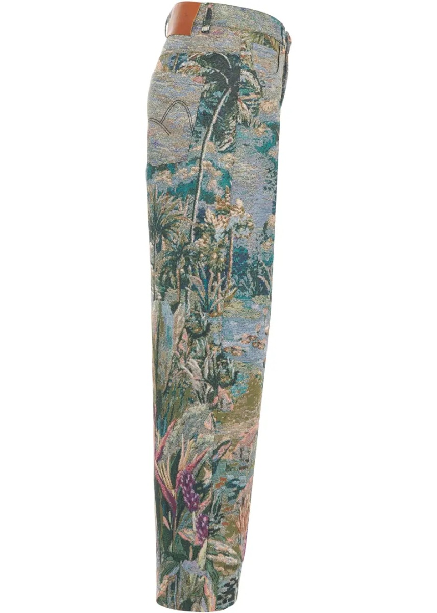 Pantaloni Pants with floral pattern - Img 3