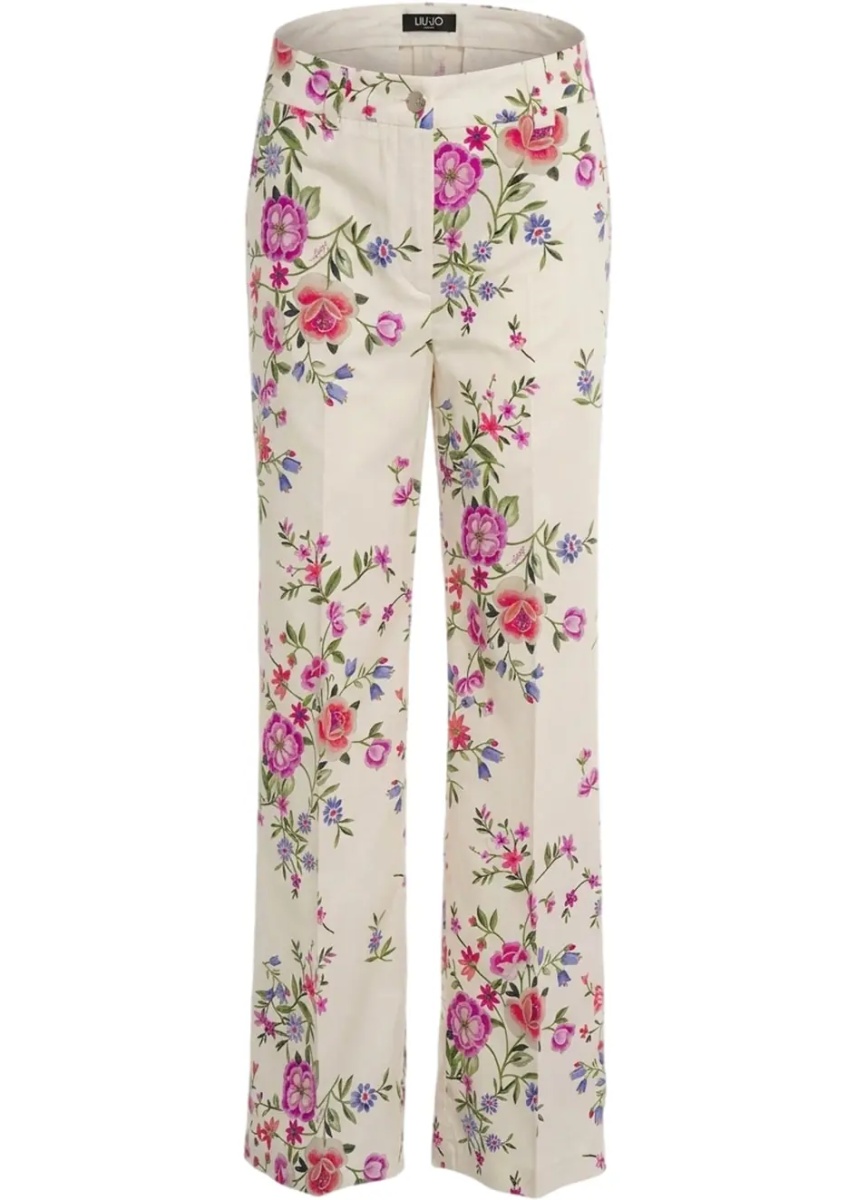 Pantaloni Pants with floral print - Img 2