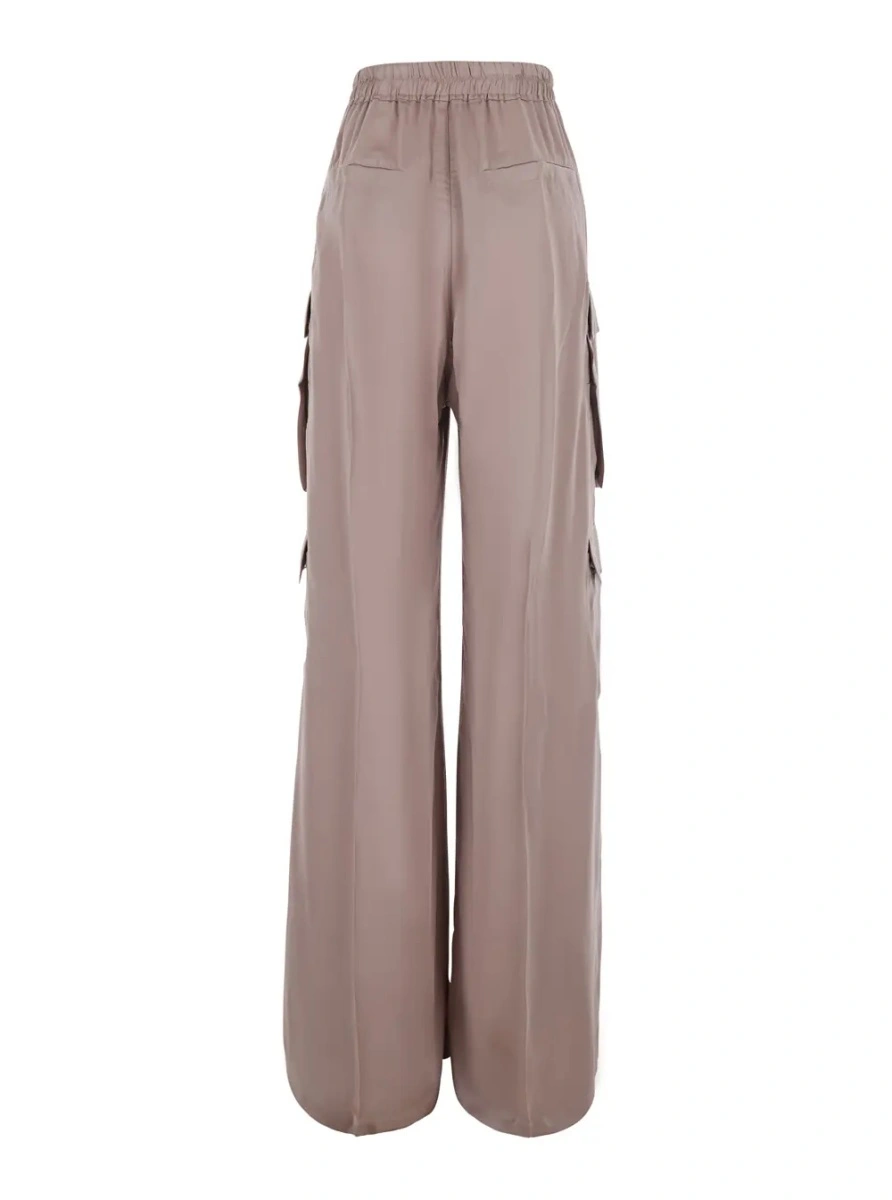 Pantaloni Rick Owens roz din vascoza - Img 2