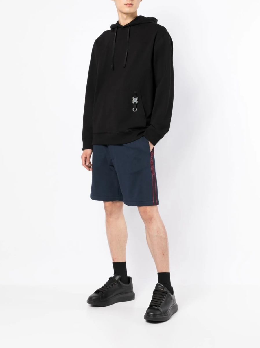 Pantaloni scurti Alexander McQueen albastri - Img 2