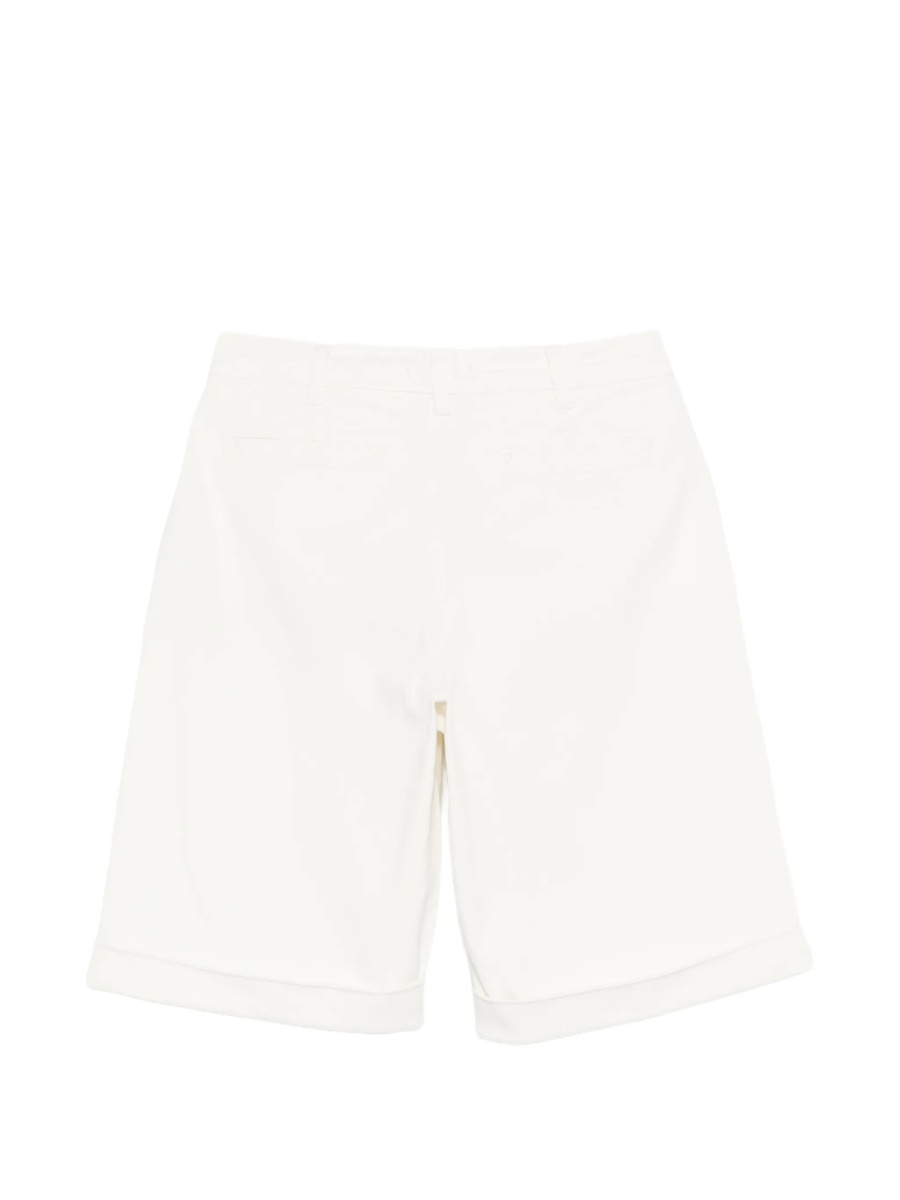 Pantaloni scurti Balmain albi - Img 2