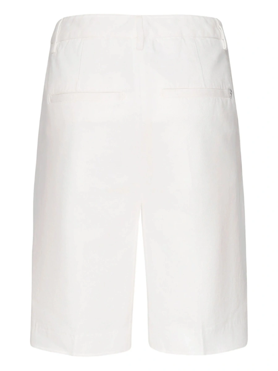 Pantaloni scurti Dondup albi - Img 2