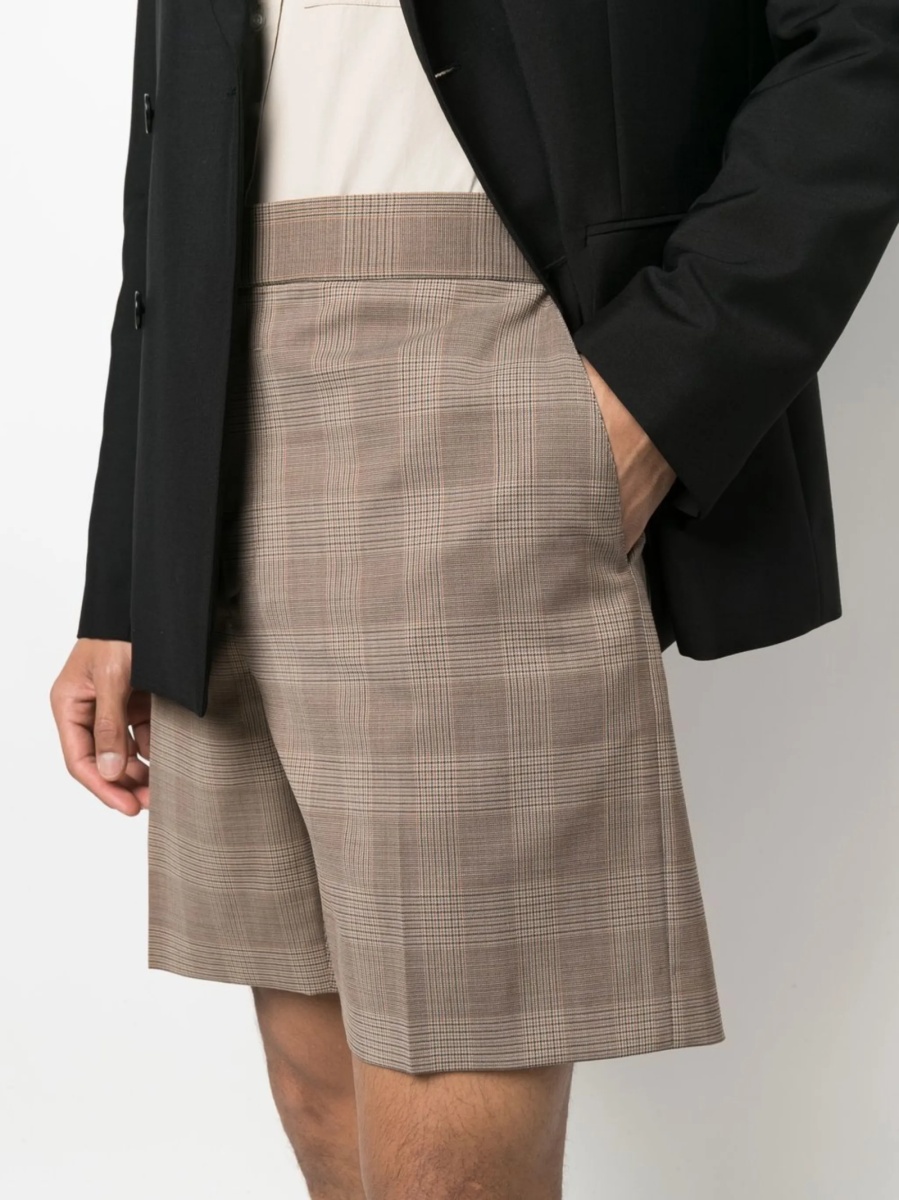 Pantaloni scurti Givenchy neutri din spandex/elastan si poliamida - Img 5